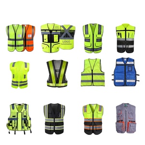 เสื้อกั๊กสะท้อนแสง HBC PPE อุปกรณ์ป้องกันส่วนบุคคลสำหรับอุตสาหกรรมก่อสร้าง เสื้อกั๊กนิรภัยคุณภาพสูง ราคาโรงงานถูก - Product Image 5