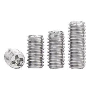 304 Stainless Steel <b>Machine</b> <b>Screws</b> Phillips Head Flat End M3.5 <b>M4</b> M5 M8 Metric Standard Thread Grade A Construction Industry - Product Image 2