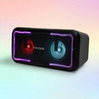 Microlab Premium Musique Étanche Stéréo Blue tooth Extérieur Alimenté Sans Fil Mini Gaming Portable bluetooths Haut-parleurs BP11