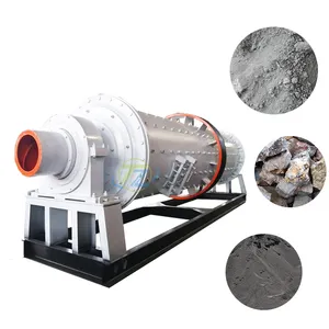 Advanced 30tph 1500 Mesh Mine Revêtement en caoutchouc Silice Quartz Sable Ball Mill Plant tianze