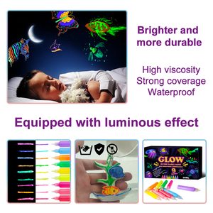 KHY Forniture Kit di <span class=keywords><strong>Colori</strong></span> Acrilici Pastello per Bambini, 9 <span class=keywords><strong>Colori</strong></span> 30ml, Vernice Fluorescente ASTM D-4236/EN71/REACH/BS7272 - Product Image 5