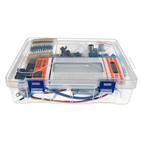 Kit robotique complet Dongheng Electronics, kit d'apprentissage pour débutants pour Arduino Uno R3, plateau de prototypage MB120, kit de projet éducatif