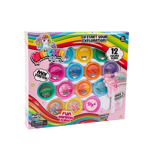 Custom Logo Smooth Soft Mix Create <b>Slime</b> Fun rainbow <b>Slime</b> Crystal Putty Play Go to Start Your Exploration Color Packaging - Product Image 2