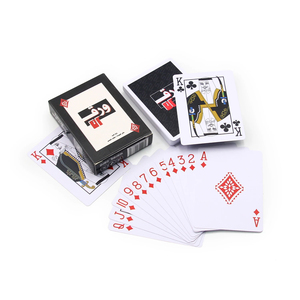 Caja de almacenamiento de tarjetas de juego impermeable Pvc Pp con logotipo personalizado Tarneeb <span class=keywords><strong>Qatar</strong></span>, naipes con código de barras - Product Image 4