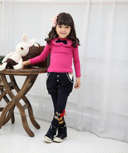 Vêtements pour enfants en gros en ligne : Pantalon long décontracté imprimé de dessins animés pour petites filles, provenant d'un fournisseur chinois - Product Image 6