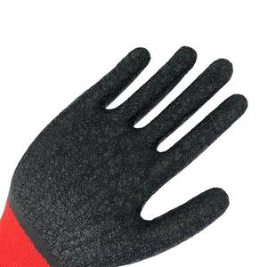 Guantes de Trabajo NMSHIELD con Forro de Poliéster Reciclado y Recubrimiento de Nitrilo Látex Antideslizante, Protección para la Construcción, Certificación EN388 - Product Image 5