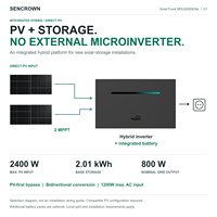 Batterie LiFePO4 de haute qualité avec 51,2 V 100 Ah et une durée de vie de 10 000 cycles pour système de stockage d'énergie solaire