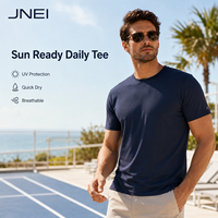 Camiseta Deportiva JENI para Hombre, 150 g/m², Secado Rápido, Transpirable, Protección UV, para Viajes y Actividades al Aire Libre