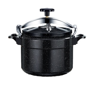 <span class=keywords><strong>Autocuiseur</strong></span> domestique en alliage d'aluminium antiadhésif noir cuisinière à Induction à gaz <span class=keywords><strong>autocuiseur</strong></span> universel marmite - Product Image 3