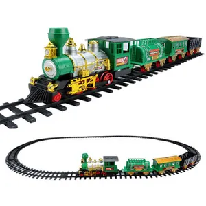 Electric Smoking Battery Operated Plastic Toy Train