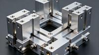Profilé en aluminium extrudé sur mesure RD Alu 6061-T6 anodisé, profil en T, certifié CE ROHS, forte capacité de charge, découpe, soudage