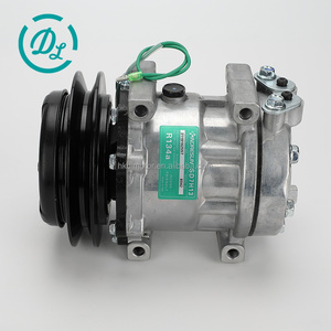 คอมเพรสเซอร์แอร์ EexcavaStart รุ่น YX91V00001F1 สำหรับรถขุด SK200-8 อะไหล่ทดแทนที่เชื่อถือได้ ประสิทธิภาพสูง สำหรับเครื่องยนต์ J05E รับประกัน 1 ปี - Product Image 4
