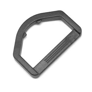 Plastik D-Ring Dokuma Kayışları Güçlü Lüks Vintage Çanta Gömlek El İşi Siyah Aksesuar Parçaları Tokalar - Product Image 4