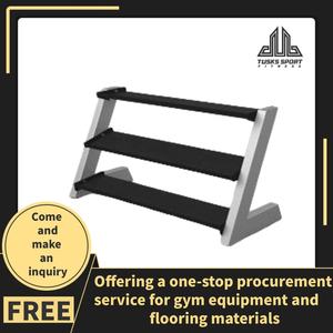 Steel <b>Dumbbell</b> Set and Rack <b>Storage</b> Fitness Strength Training Gym Equipment Indoor Use Heavy Duty Professional Commercial Use TK - Product Image 4
