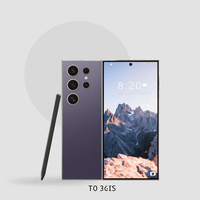 Smartphone Android 14 S26 Ultra >7 pouces 16G+1TB Quad Core Écran LCD Batterie 7000mAh Double SIM CDMA 4G 5G 108MP 144Hz