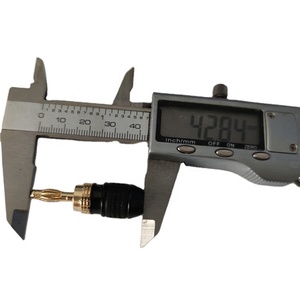 Cable de Altavoz Aislado de Aluminio Chapado en Oro Tigerwill BP112 de 4 mm con Conector <span class=keywords><strong>RCA</strong></span> Macho Tipo Banana - Product Image 2