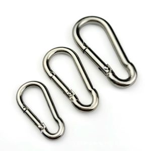Spring Climbing Carabiner Snap <b>Hook</b> Custom Logo Nickel Material Eco-Friendly for Dog Bag Luggage Pet Collar Outdoor Activities - Product Image 2