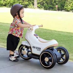 אופנוע חשמלי לילדים לרכב על אופנוע פלסטיק לרכב על אופנוע פלסטיק <span class=keywords><strong>6v</strong></span> סוללה תלת-אופן חשמלי עם אור <span class=keywords><strong>3</strong></span> גלגלים לילדים - Product Image 4