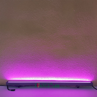 Lumière linéaire murale LED RGB blanc chaud en aluminium étanche pour l'extérieur, idéale pour les lavages de voitures, les stades sportifs, les concerts Yuanyeled