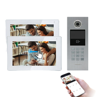 Videoportero Tuya IP con visión nocturna, características impermeables, interruptor POE de construcción, Monitor de cámara a Color de frecuencia WiFi de 2,4 GHz