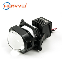 Projecteur LED HENVVEI S3 à double lentille carrée 75W – Améliorez vos phares LED pour une conduite nocturne sécurisée et une expérience de voyage éclaircissante