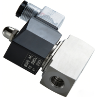 Vanne solénoïde à piston 2/2 voies en acier inoxydable NC SS304 SS316, zéro fuite, pour vapeur et liquides haute température