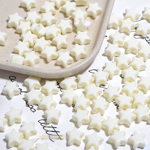 Cuentas sueltas de estrella de cinco puntas coloridas, llavero de cadena para teléfono móvil DIY, Material con cuentas, joyería, cuentas acrílicas - Product Image 4