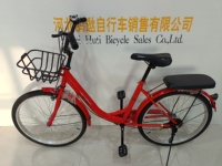 Nouveau modèle de vélo pour enfants Biscle 24 pouces en acier haute teneur en carbone, vélo de ville léger à une vitesse avec pneus pneumatiques