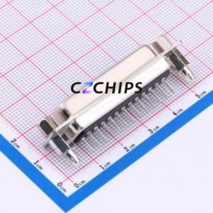 X0225FT7B5 D-Sub/VGA Connector Through hole Component (THT) Connector Standard D-Sub Female 25P Through Hole - Product Image 2