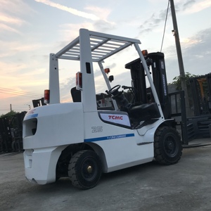 TCM Diesel Forklift 2.5T Used Forklift Truck 3m Lifting Height 1 Year Warranty Fast Delivery Good Condition Construction - Product Image 2