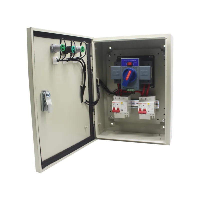 Custom made Various specifications 2P 3P 4P 63A ATS dual power switch switching distribution box