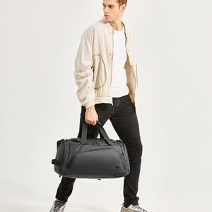 Bolsa Deportiva WePower de 36-55L de Gran Capacidad, Bolsa de Viaje para Hombre con Compartimento para Zapatos, Color Sólido, Primavera 2024 - Product Image 1