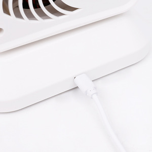Mini Desktop Air <b>Cooler</b> With Humidify Function USB Portable Oscillating Fan For Small Space Cooling - Product Image 5