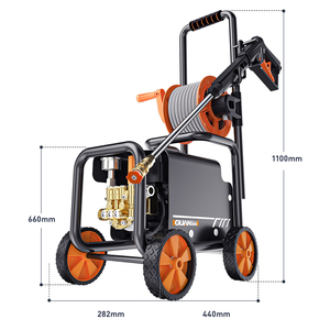 Electric High Pressure Car Washer New 3.5KW Power Source Cleaning Equipment 1500W Output Power Effective Motor <strong>Driving</strong> <strong>Cleaners</strong> - Product Image 6