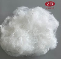 Fibre de polyester vierge à faible point de fusion ignifuge solide de haute performance 3D/6D/9D 51 mm pour matériau de rembourrage et filature
