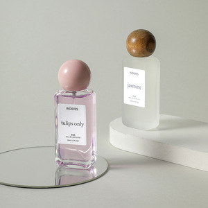 Transparent Glass Water Spray Dispensing <b>Bottle</b> Thick Bottom Cosmetic Travel <b>Sample</b> Empty <b>Bottle</b> Packaging - Product Image 1