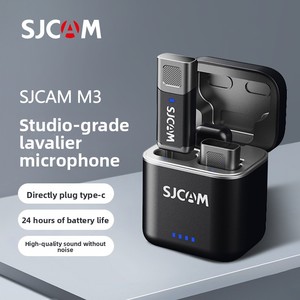 Micrófono inalámbrico con clip M3 para teléfono móvil y cámara de acción - Reducción de ruido, transmisión en vivo y grabación - Product Image 5