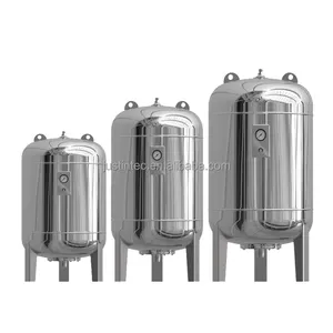 Car Wash 850L 220Gallon 1000L 260Gallon Stainless Steel Bladder Water Pressure Tank
