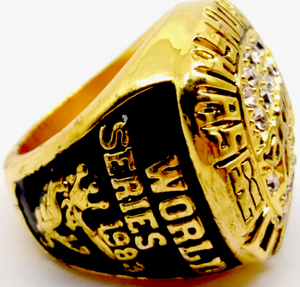 Anillo de Campeonato de los Pittsburgh Pirates de la MLB de 1960, Chapado en Oro Rosa, Aleación, Joyería Pop Europea y Americana, Colección de Recuerdos - Product Image 2