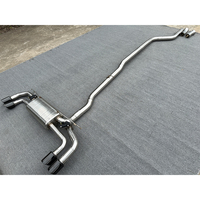 Échappement Cat-back à valve de régulation haute performance - Acier inoxydable avec embouts pour BMW 530/525i G30/G38 2.0T B48 2018-2024
