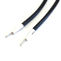 Câble de batterie EV avec bornes annulaires BMS Shunt 4 AWG 10 AWG Homologué FT1 1000V 105 ° Faisceau de câbles de stockage d'énergie C RoHS