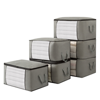 Sac de rangement organisateur de placard pliable de grande capacité de haute qualité avec poignée durable Design Rectangle multifonctionnel