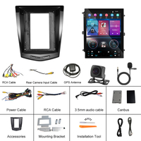 Autoradio stéréo Android Podofo 9.7 "pour Cadillac ATS/XTS/SRX/CTS 2013 avec Carplay Android Auto GPS Wifi Hifi FM RDS OEM