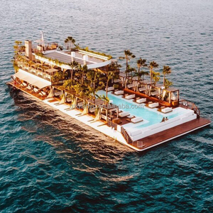 Maison flottante personnalisable, hôtel flottant de luxe, villa flottante haut de gamme, plateforme flottante, bateau, yacht de luxe - Product Image 1