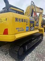 Excavatrices Komatsu PC130 |   Excavatrice sur chenilles d'occasion de 13 tonnes |   Machinerie de terrassement d'occasion Pompe hydraulique KYB