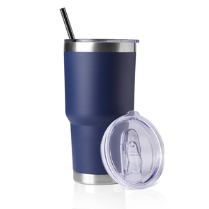 Custom 20oz 30oz Portable Stainless Steel Insulated Tumblers Black Double Walled Thermal Travel Coffee Mugs - Product Image 1