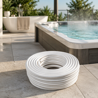 Tuyau PVC blanc flexible de 2 pouces pour spa jacuzzi 3 personnes, prix du tuyau PVC de 2 pouces, tuyau flexible PVC de 2 pouces