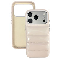 Étui de luxe professionnel en TPU+PC anti-traces de doigts pour iPhone 17 16/14 PRO avec finition estampage à chaud