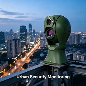 Caméra de surveillance EO/IR PTZ, caméra thermique infrarouge longue portée, suivi automatique - Product Image 1