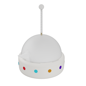 Sızdırmaz İnteraktif Evcil Hayvan Besleyici, Eğitim ve Sıkıntı Giderici için ABS Malzemeli Sesli Oyuncak Tasarımı - Product Image 3